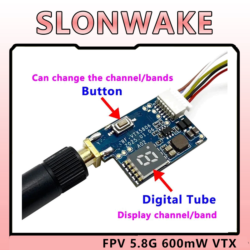 SLONWAKE 5.8G TS5823 PRO Mini  - đánh giá và giá Drone Racing Vtx
