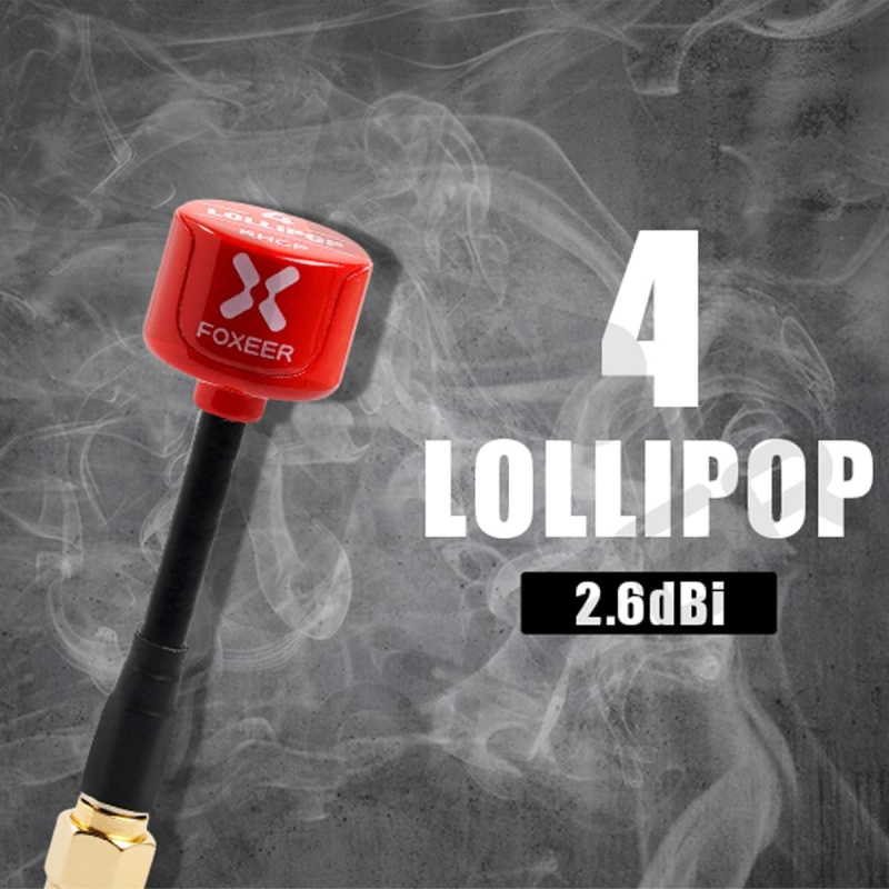 FOXEER Lollipop 4 Pro 5.8GHz R - đánh giá và giá Drone Racing Antenna